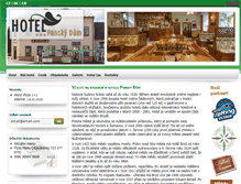 Tablet Screenshot of hotelpanskydum.cz